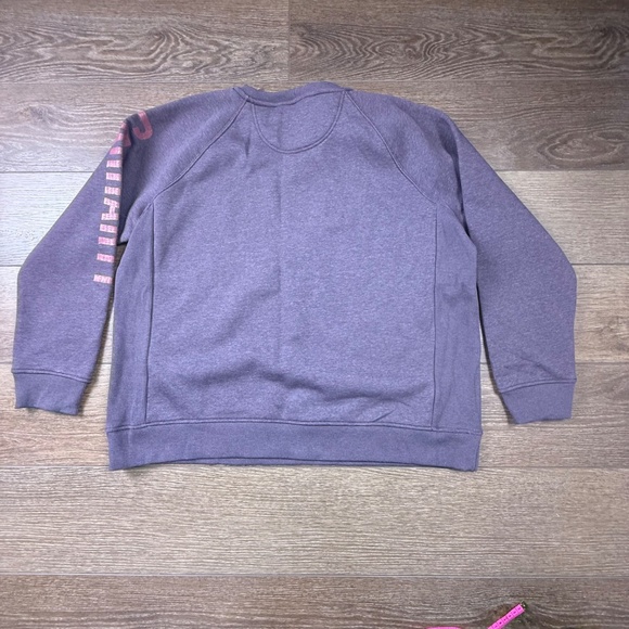 Carhartt Women's Relaxed Fit Midweight Crewneck Block Logo NWT 2X Fall Outdoor - Picture 13 of 13